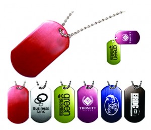 Coloured dogtags