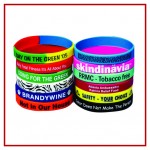 Printed silicone bracelet